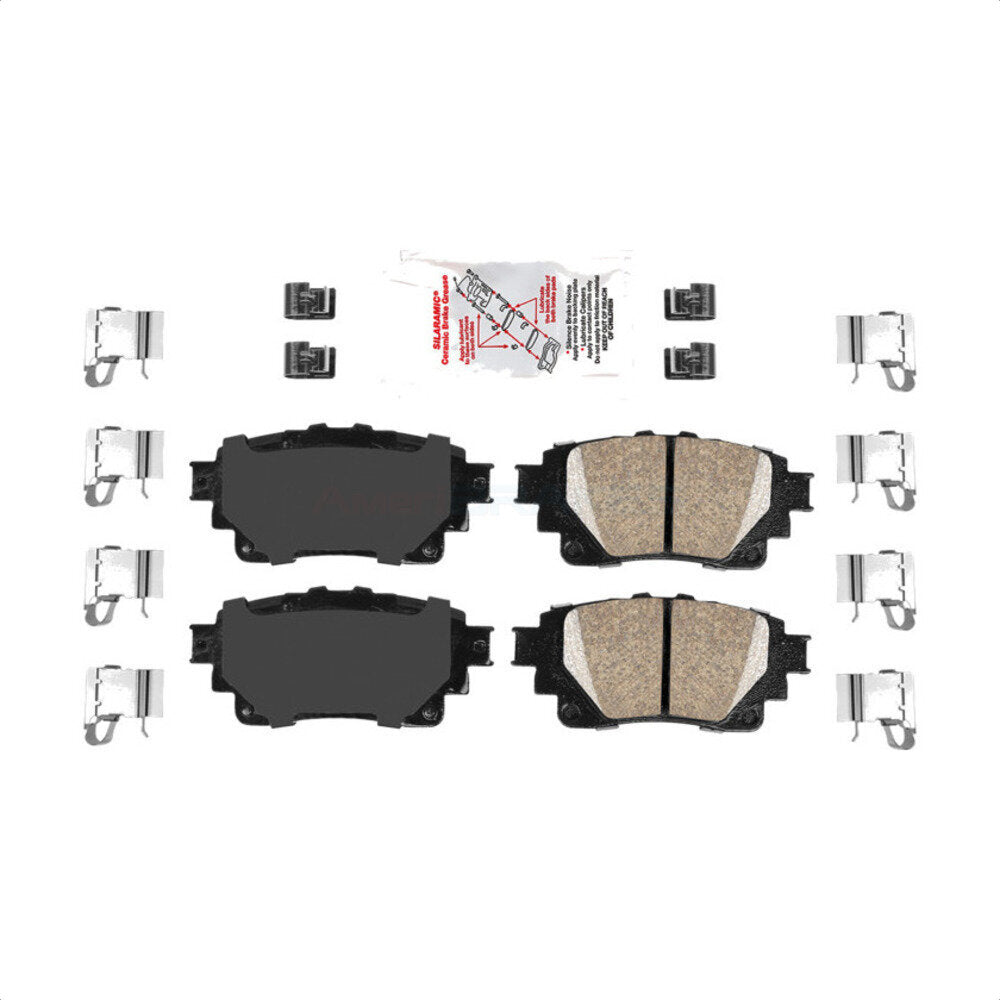 AmeriBRAKES NWF-PRC2183 Disc Brake Pad for 2019-2025 Toyota Corolla - Rear