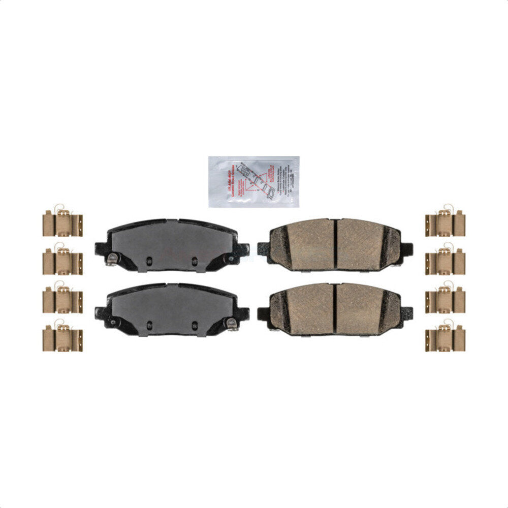 AmeriBRAKES NWF-PRC2186 Disc Brake Pad for 2018-2025 Jeep Wrangler - Rear