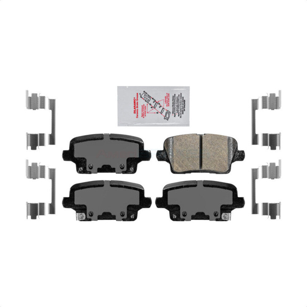 AmeriBRAKES NWF-PRC2189 Disc Brake Pad for 2018-2024 Buick Envision, Buick Regal Sportback, Cadillac XT4 - Rear
