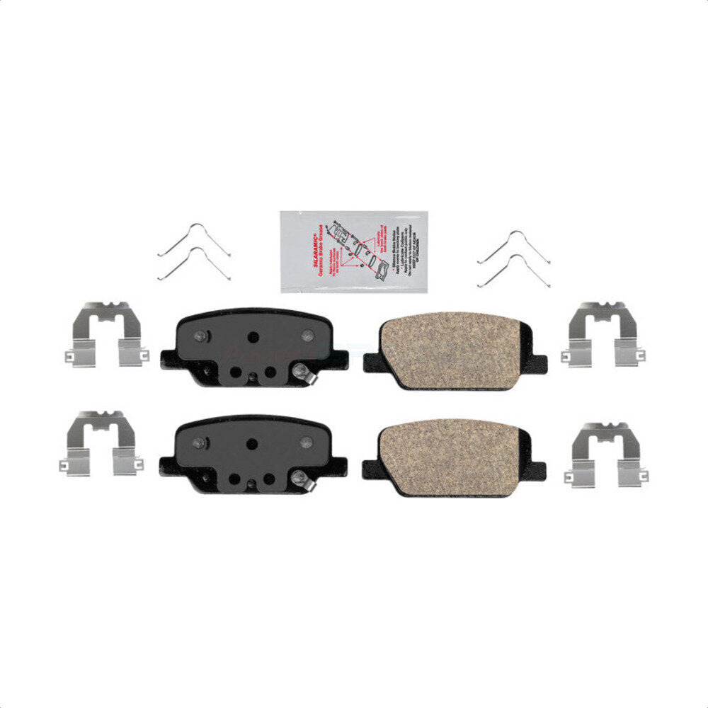 AmeriBRAKES NWF-PRC2199 Disc Brake Pad for 2019-2024 Hyundai Palisade, Hyundai Santa Fe, Kia Telluride - Rear