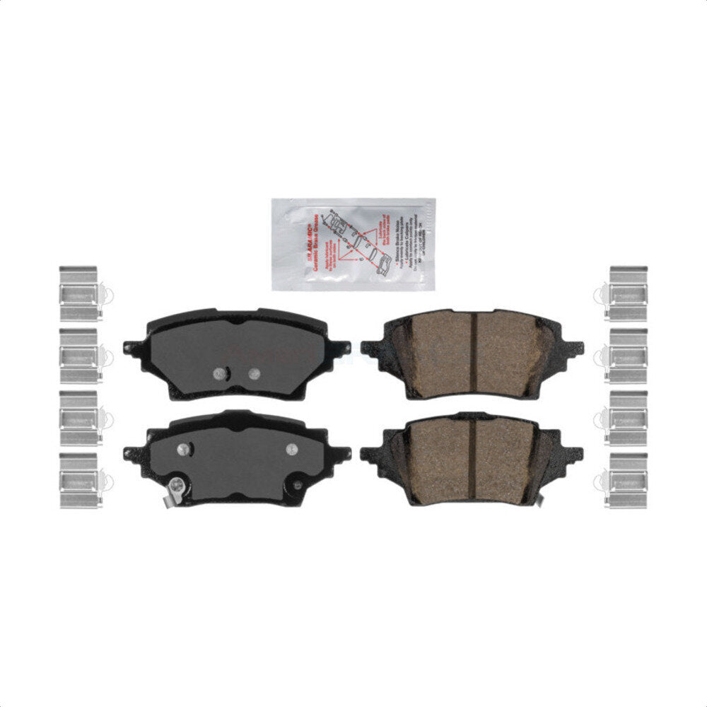 AmeriBRAKES NWF-PRC2202 Disc Brake Pad for 2019-2022 Toyota C-HR - Rear