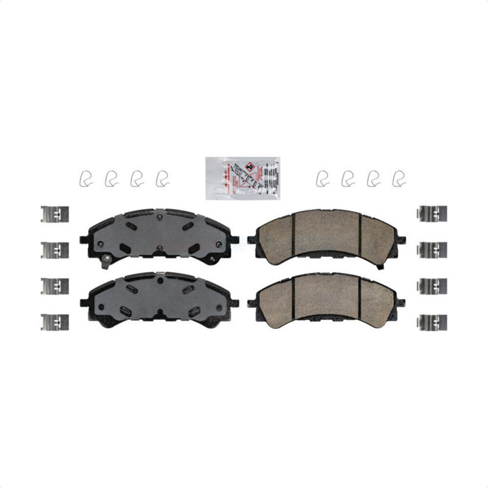 AmeriBRAKES NWF-PRC2216 Disc Brake Pad for 2019-2024 Ford Ranger, Ford Bronco - Front