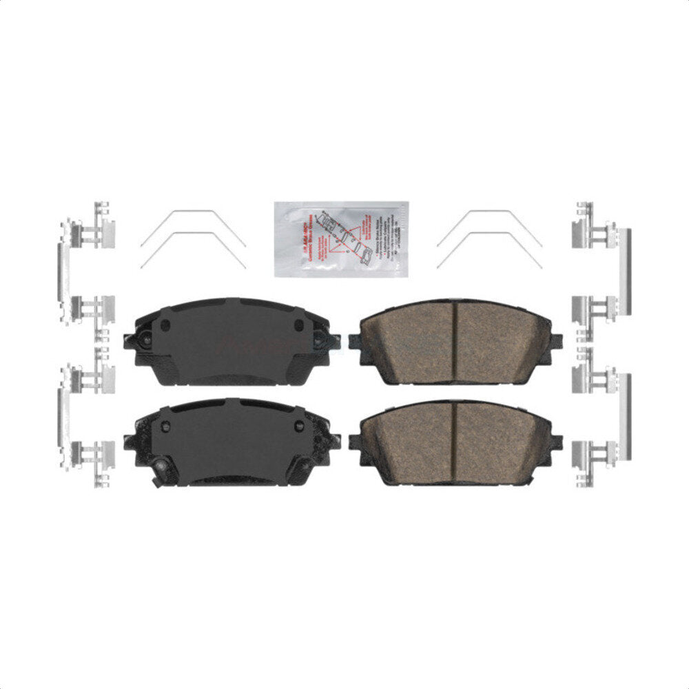 AmeriBRAKES NWF-PRC2218 Disc Brake Pad for 2019-2025 Mazda 3, Mazda 3 Sport - Front