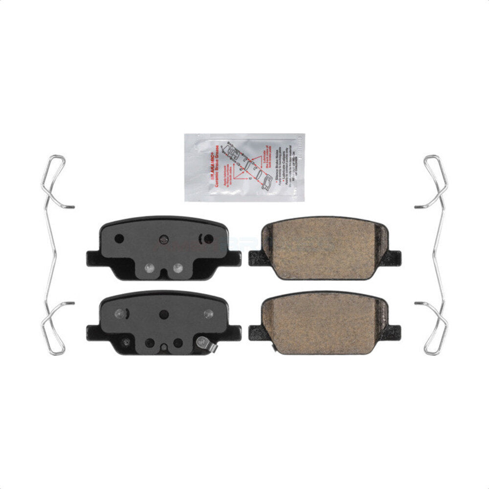 AmeriBRAKES NWF-PRC2219 Disc Brake Pad for 2019-2025 Mazda MX-30 EV, Mazda CX-30, Mazda 3 - Rear