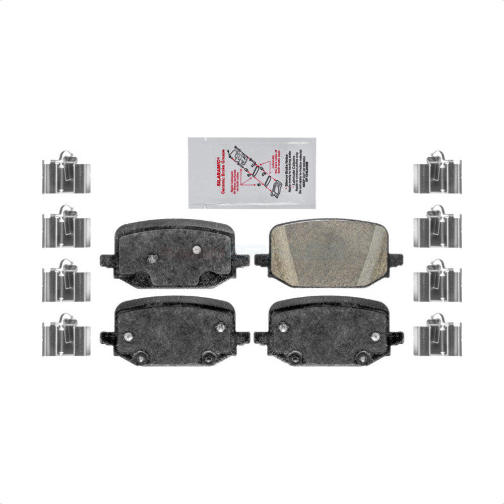 AmeriBRAKES NWF-PRC2232 Disc Brake Pad for 2020-2024 Ford Explorer - Rear