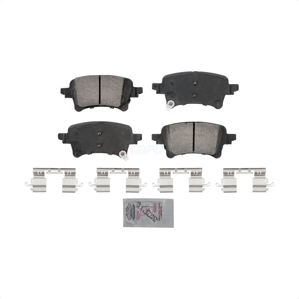 AmeriBRAKES NWF-PRC2233 Disc Brake Pad for 2020-2025 Jeep Wrangler, Jeep Gladiator - Rear