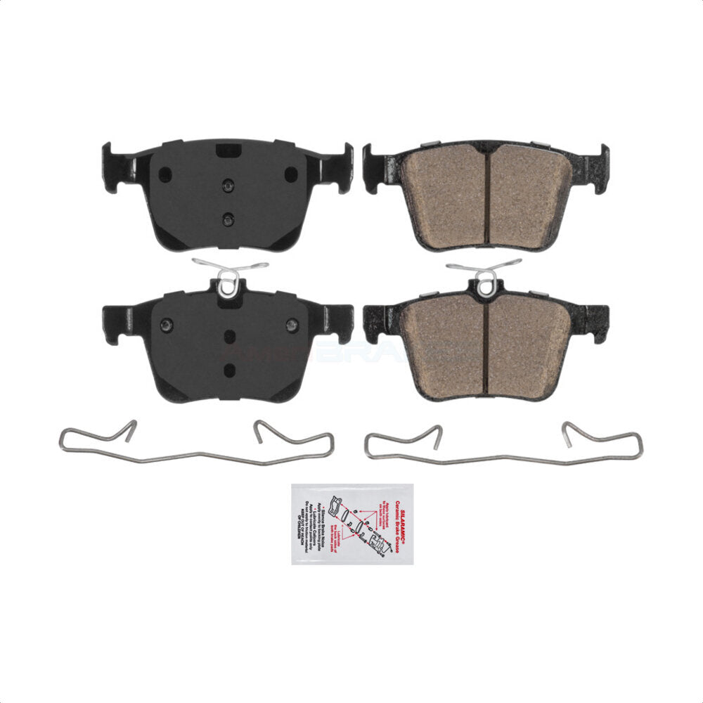 AmeriBRAKES NWF-PRC2255 Disc Brake Pad for 2017-2023 Volkswagen Atlas, Volkswagen Golf R - Rear
