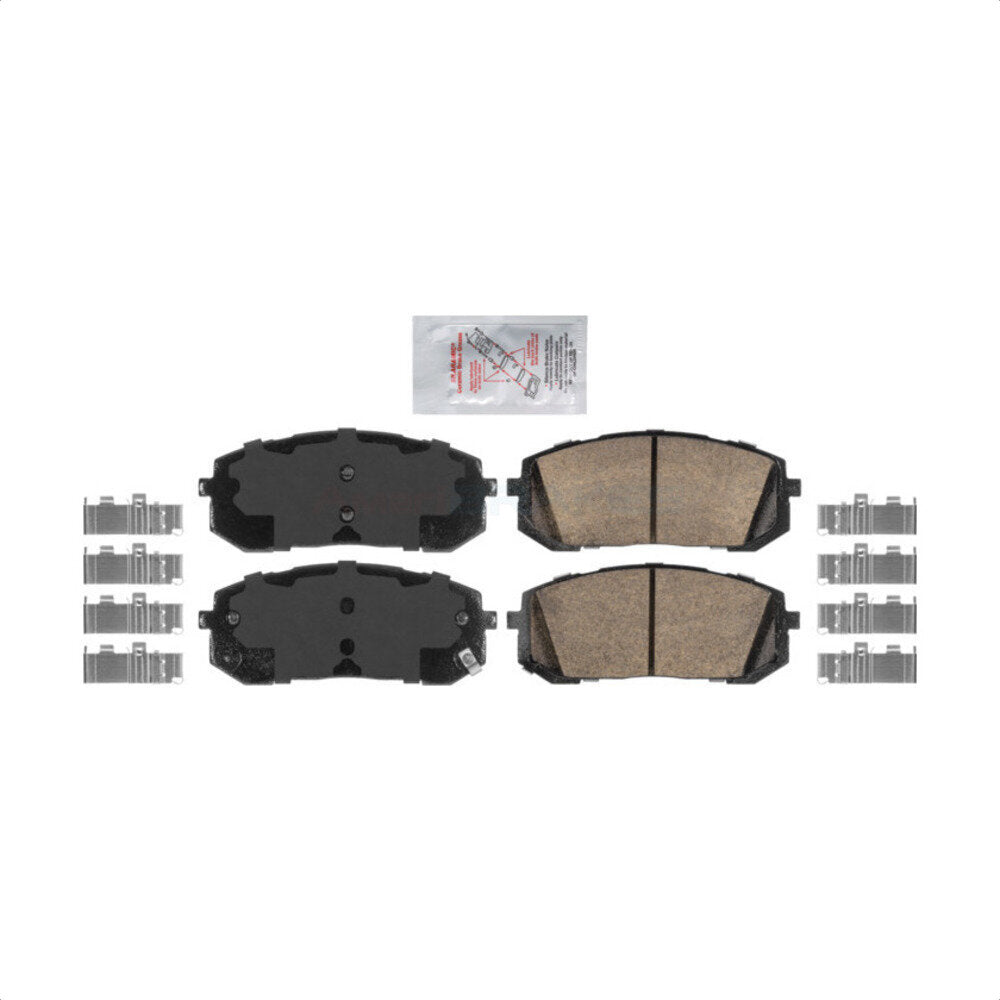 AmeriBRAKES NWF-PRC2302 Disc Brake Pad for 2020-2025 Hyundai Sonata, Hyundai Elantra, Kia Niro EV - Front