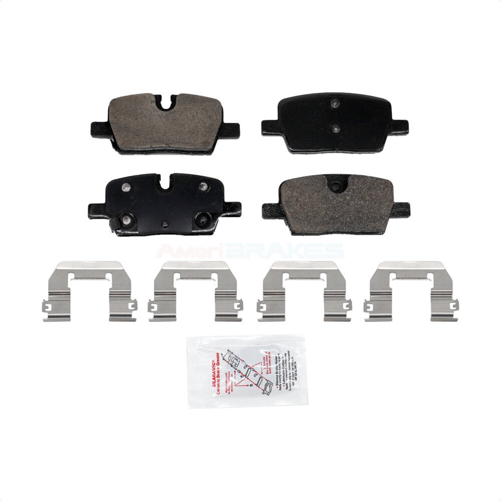 AmeriBRAKES NWF-PRC2303 Disc Brake Pad for 2019-2025 Chevrolet Equinox EV, Chevrolet Traverse Limited, Cadillac XT5 - Rear