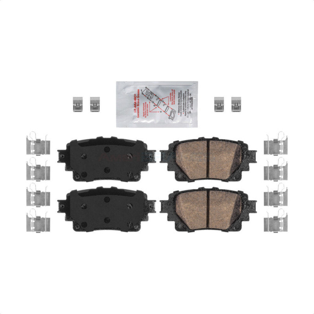 AmeriBRAKES NWF-PRC2305 Disc Brake Pad for 2020-2023 Lexus RC300, Lexus NX350, Lexus NX350h - Rear