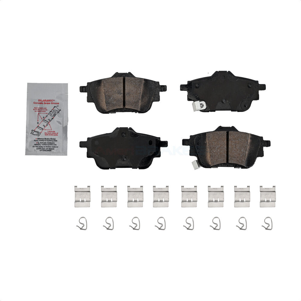 AmeriBRAKES NWF-PRC2306 Disc Brake Pad for 2020-2023 Nissan Sentra - Rear