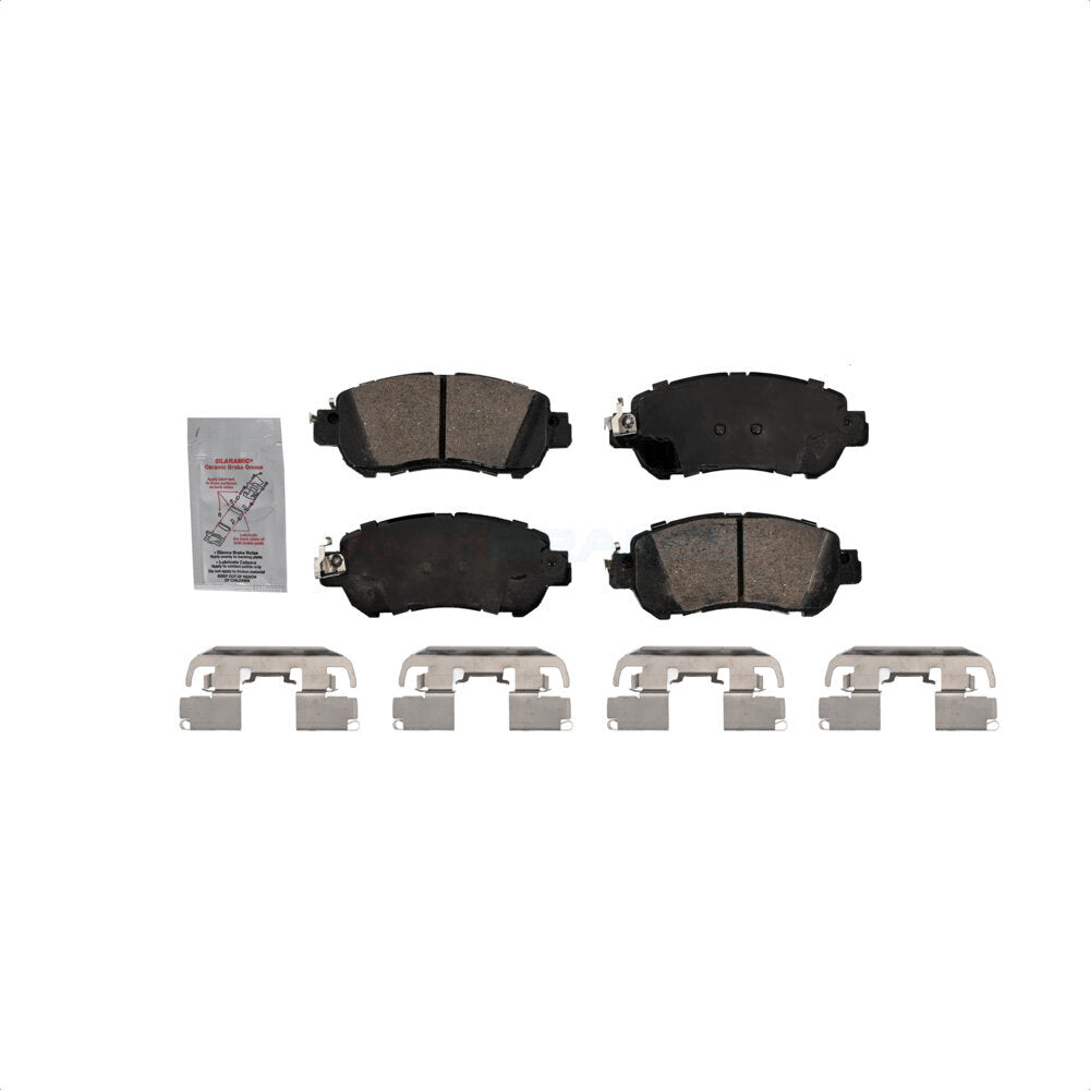 AmeriBRAKES NWF-PRC2324 Disc Brake Pad for 2018-2024 Nissan Kicks, Nissan Versa - Front