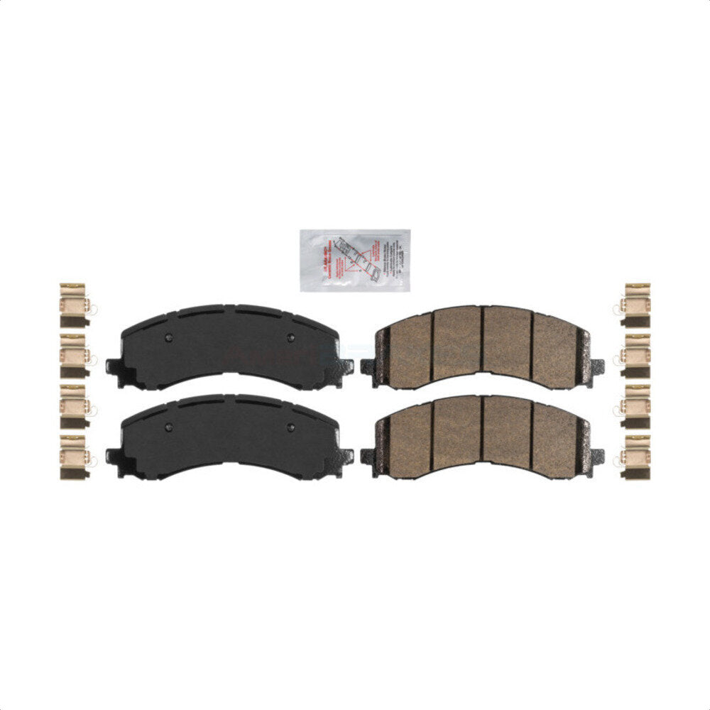 AmeriBRAKES NWF-PRC2382 Disc Brake Pad for 2021-2025 Ford Bronco, Ford Expedition, Ford F-150 Lightning - Front