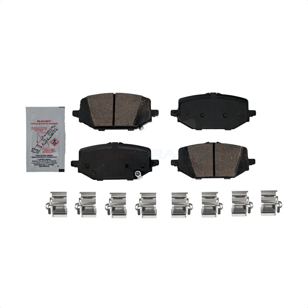 AmeriBRAKES NWF-PRC2397 Disc Brake Pad for 2022-2024 Honda Pilot, Acura MDX - Rear
