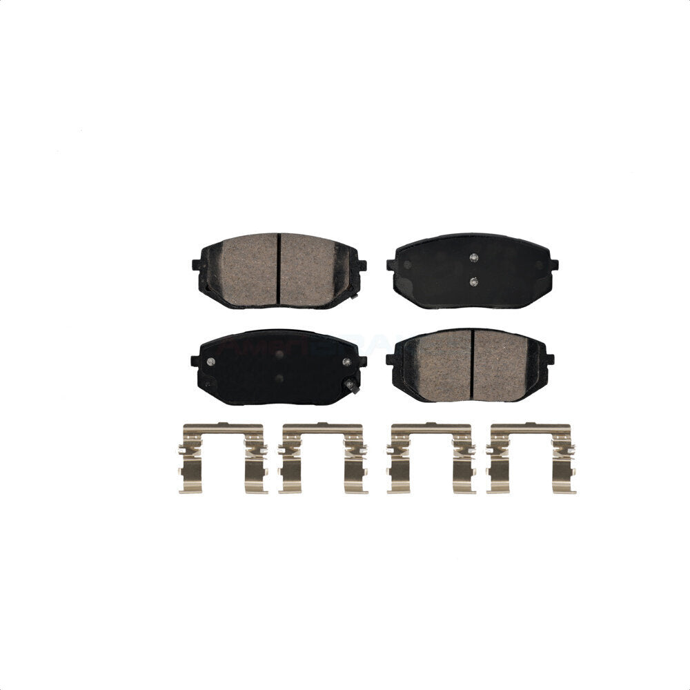 AmeriBRAKES NWF-PRC2398 Disc Brake Pad for 2021-2025 Kia EV6, Kia K5, Hyundai Sonata - Front