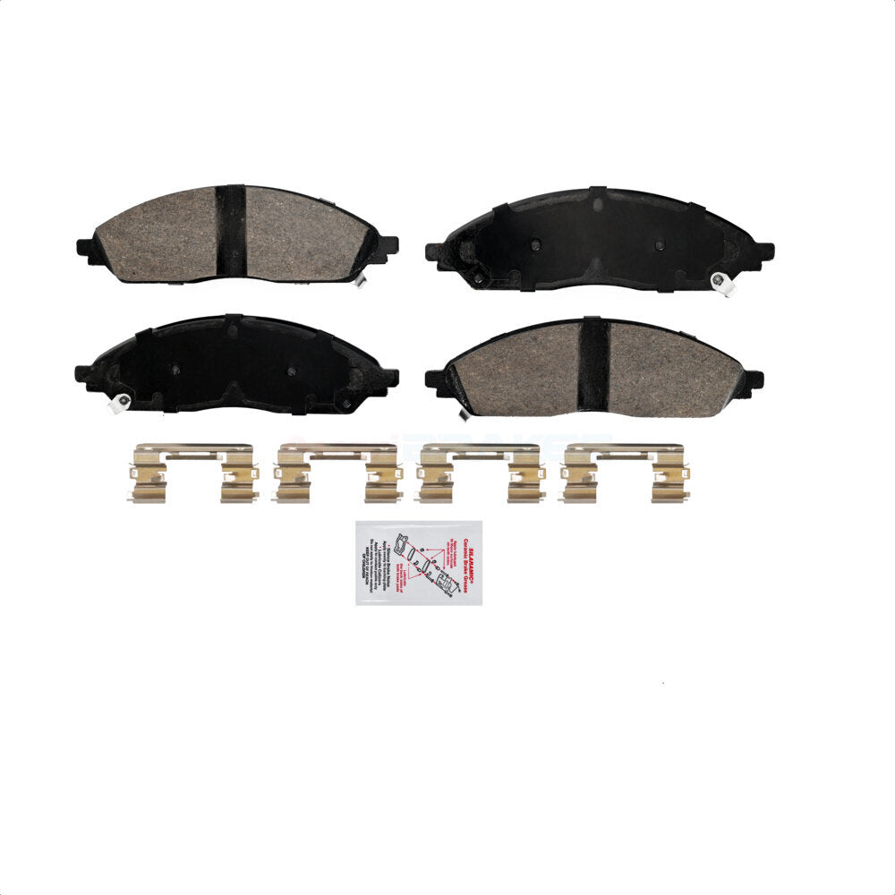 AmeriBRAKES NWF-PRC2402 Disc Brake Pad for 2020-2025 Jeep Grand Cherokee, Jeep Grand Cherokee L, Chrysler Pacifica - Front