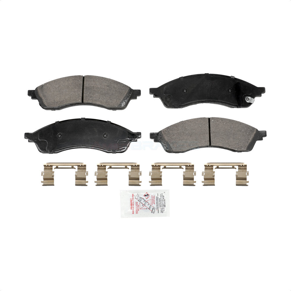 AmeriBRAKES NWF-PRC2427 Disc Brake Pad for 2021-2023 Ford Edge, Lincoln Nautilus - Front