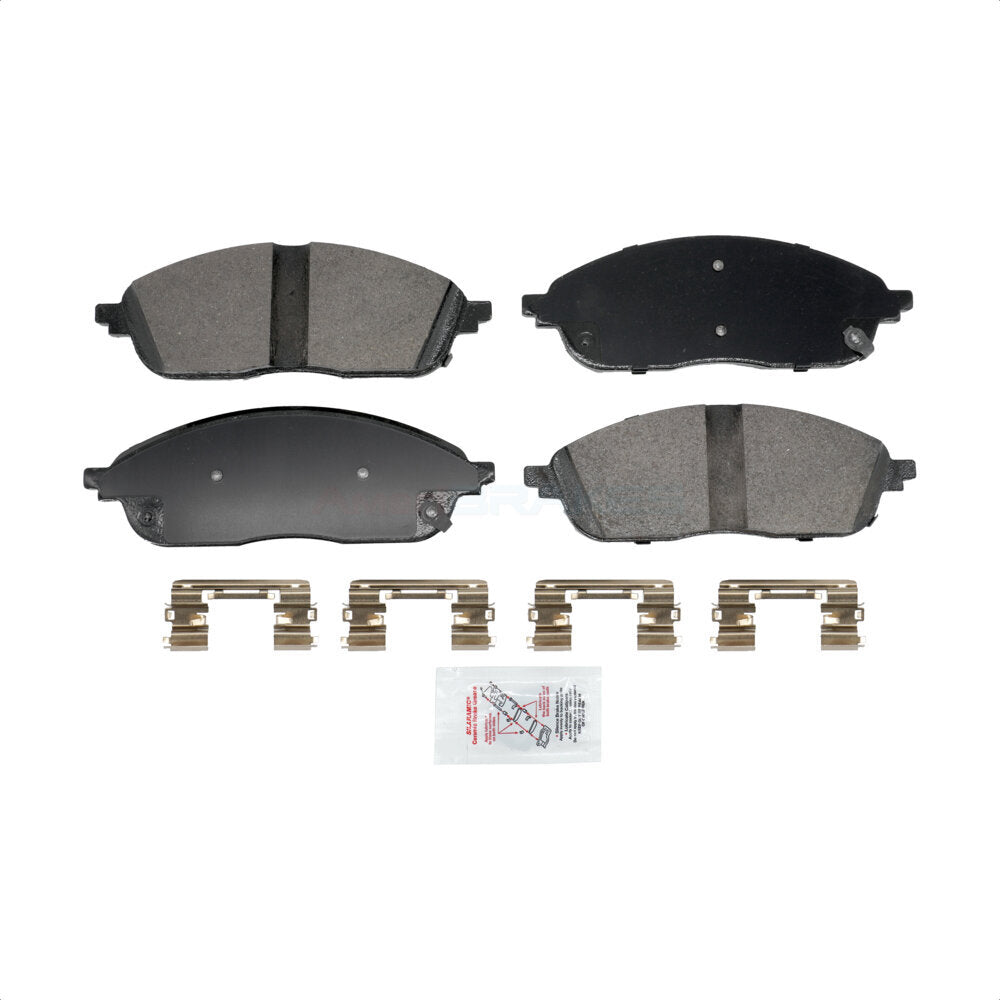 AmeriBRAKES NWF-PRC2436 Disc Brake Pad for 2021-2024 Jeep Grand Cherokee L, Jeep Grand Cherokee - Front