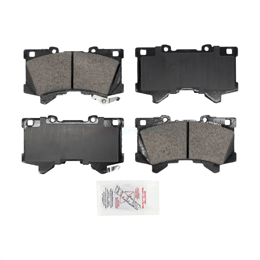 AmeriBRAKES NWF-PRC2442 Disc Brake Pad for 2022-2025 Toyota Sequoia, Lexus LX600, Toyota Tundra - Front