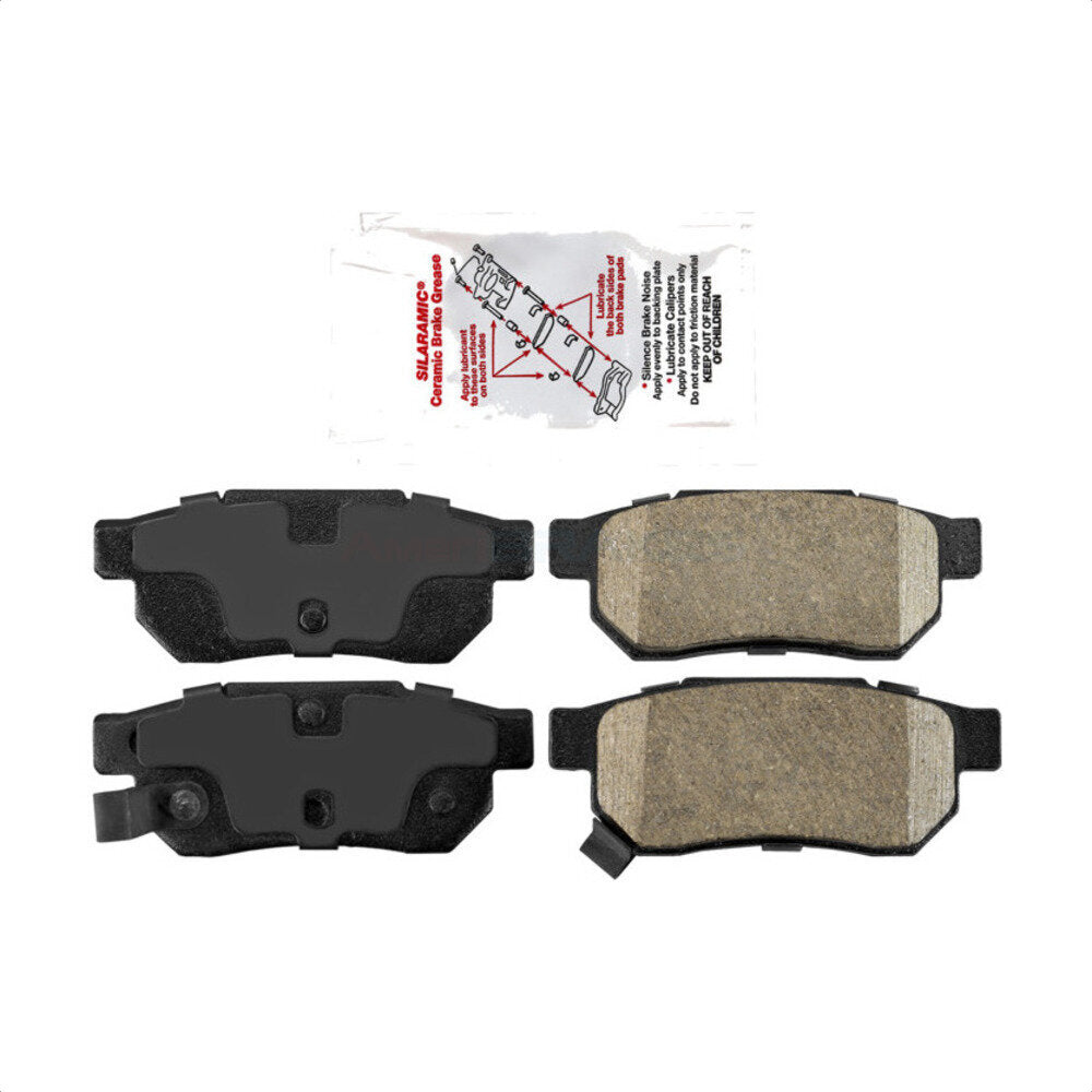 AmeriBRAKES NWF-PRC374 Disc Brake Pad for 1985-2014 Honda Fit, Acura Integra, Honda Civic - Rear