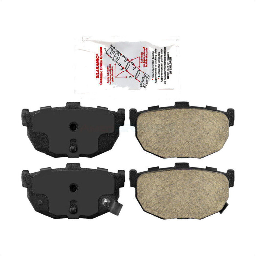 AmeriBRAKES NWF-PRC429 Disc Brake Pad for 1985-2009 Kia Spectra, Kia Spectra5, Hyundai Tiburon - Rear