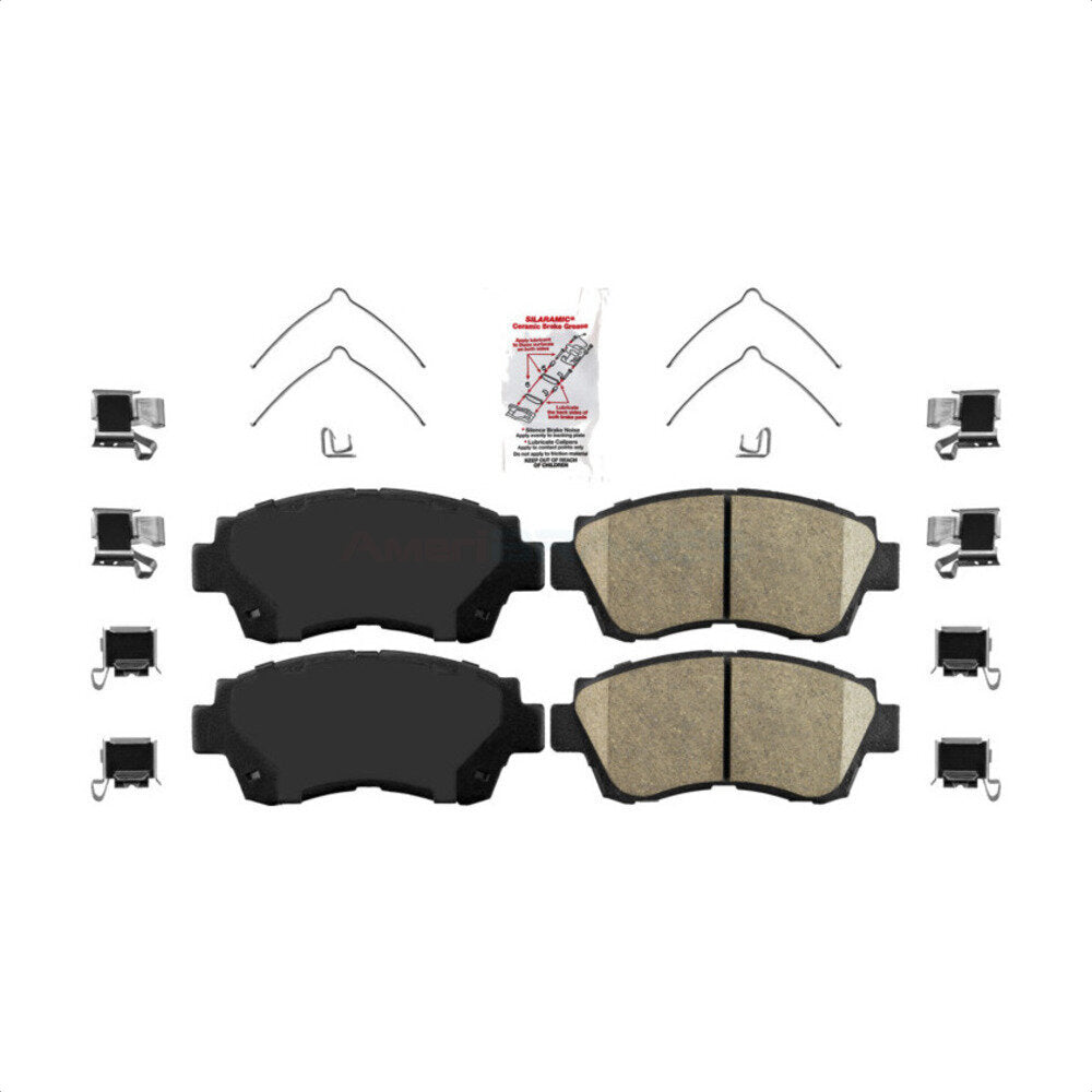 AmeriBRAKES NWF-PRC476 Disc Brake Pad for 1990-2003 Toyota Camry, Toyota Celica, Toyota Sienna - Front