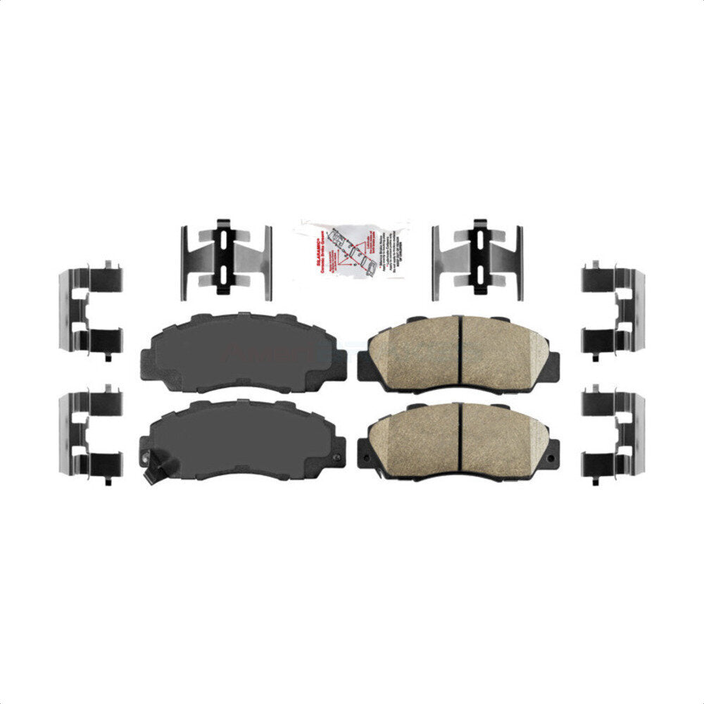 AmeriBRAKES NWF-PRC503 Disc Brake Pad for 1991-2005 Honda Accord, Acura CL, Acura Integra - Front