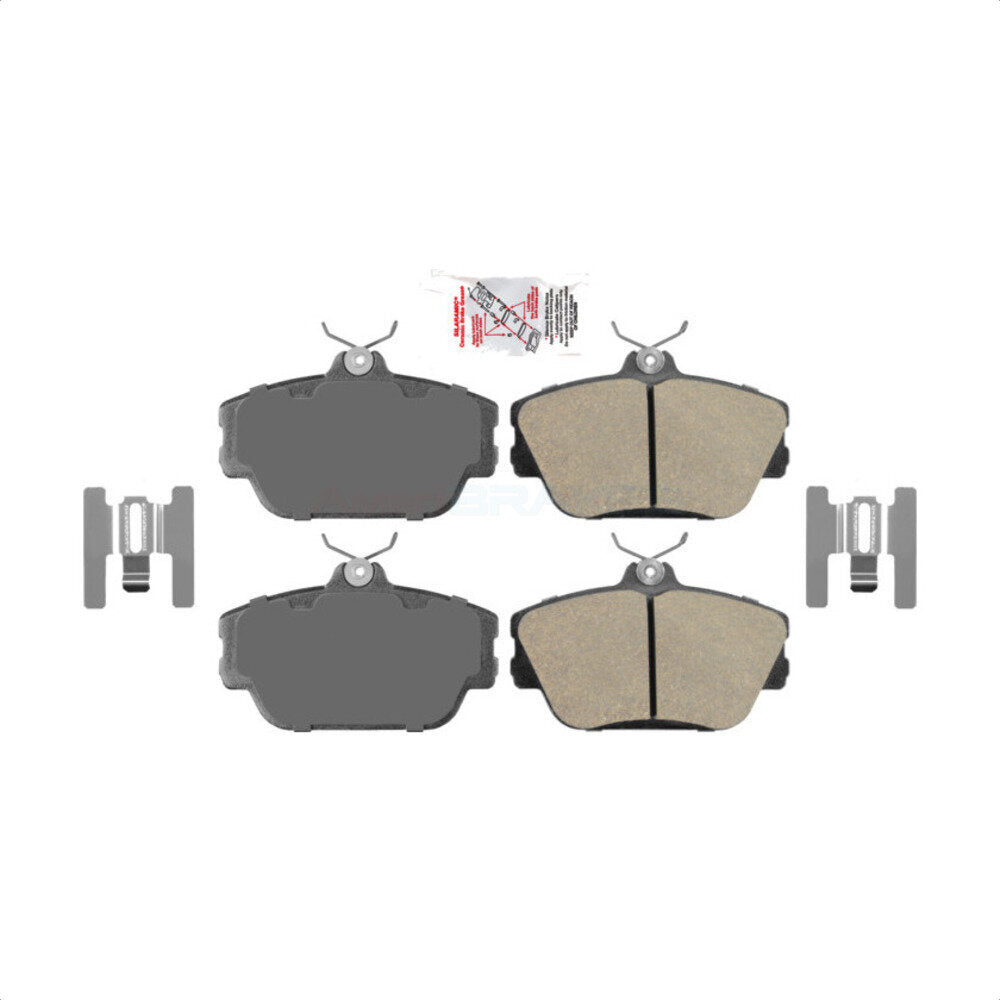 AmeriBRAKES NWF-PRC598 Disc Brake Pad for 1993-2007 Ford Taurus, Mercury Sable, Ford Thunderbird - Front