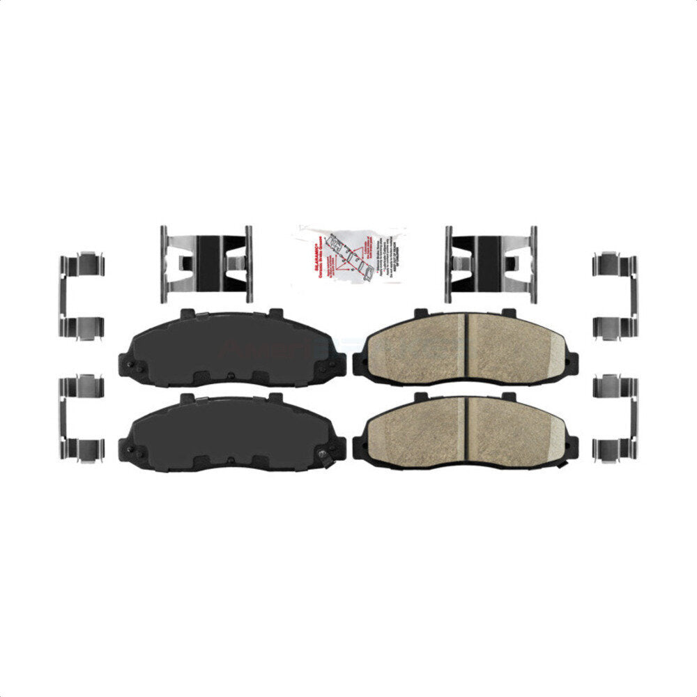 AmeriBRAKES NWF-PRC679 Disc Brake Pad for 1997-2004 Ford F-150 Heritage, Lincoln Blackwood, Ford F-150 - Front