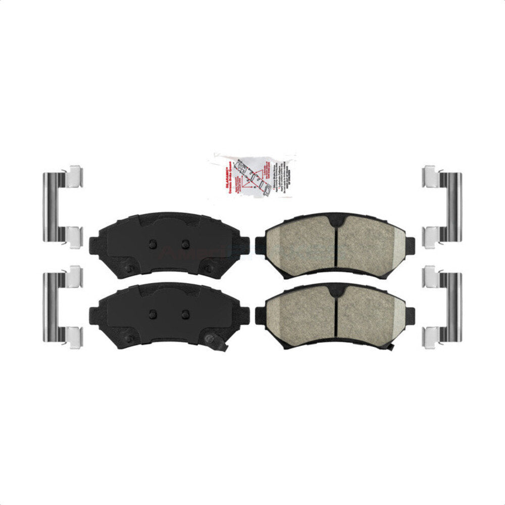 AmeriBRAKES NWF-PRC699 Disc Brake Pad for 1997-2005 Chevrolet Venture, Pontiac Bonneville, Cadillac Seville - Front