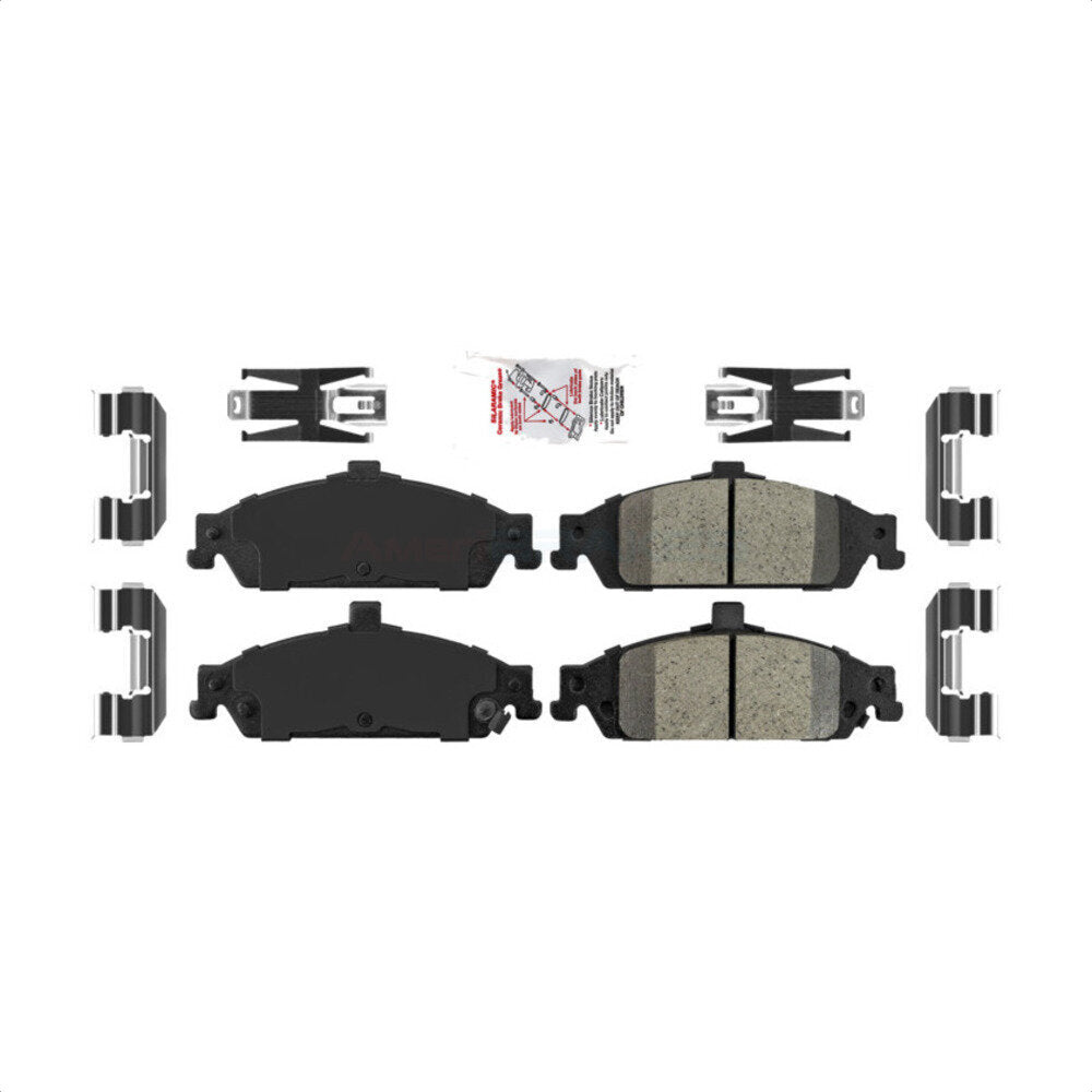 AmeriBRAKES NWF-PRC727 Disc Brake Pad for 1997-2005 Chevrolet Classic, Oldsmobile Alero, Pontiac Grand Am - Front