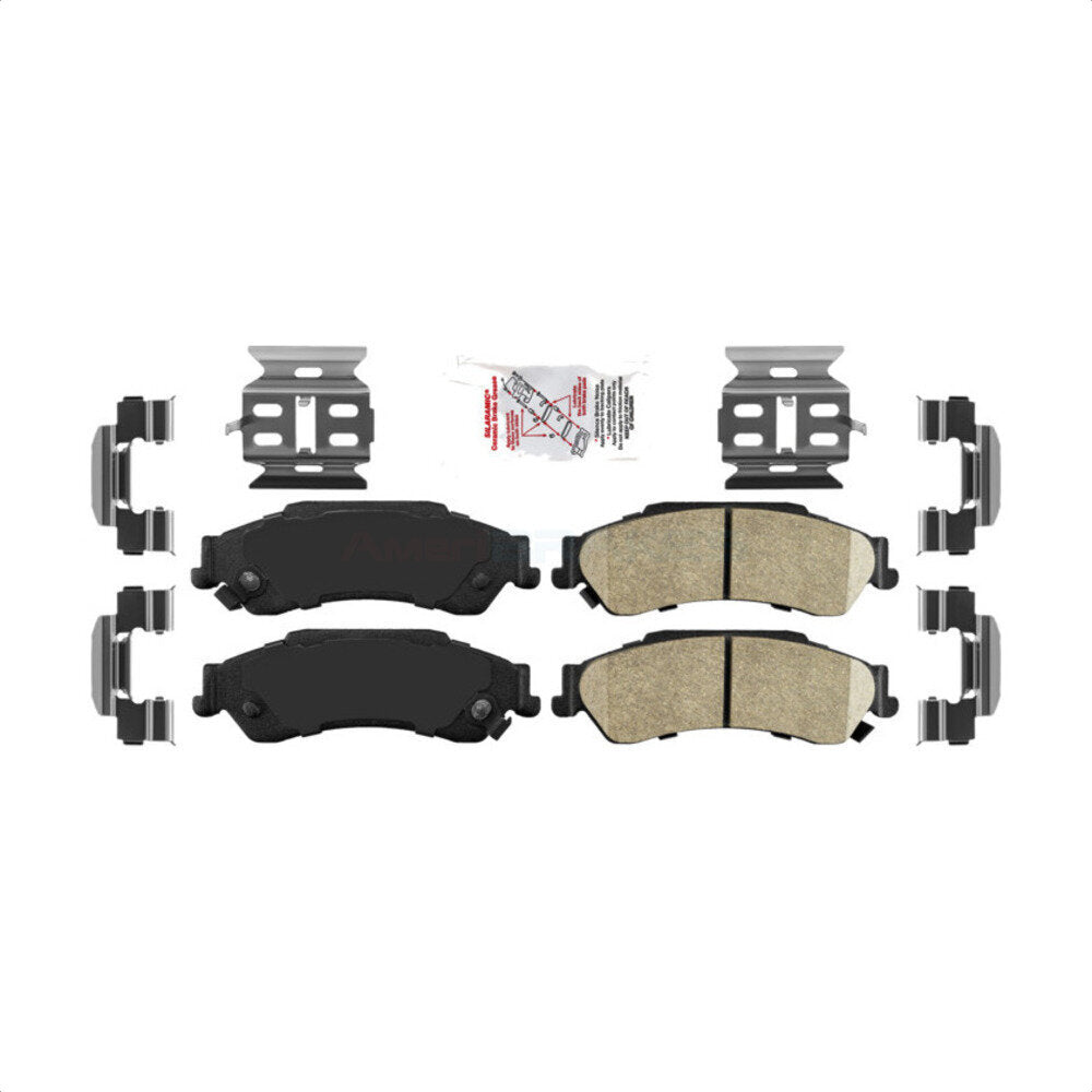 AmeriBRAKES NWF-PRC729 Disc Brake Pad for 1997-2005 Chevrolet S10, Chevrolet Blazer, Isuzu Hombre - Rear