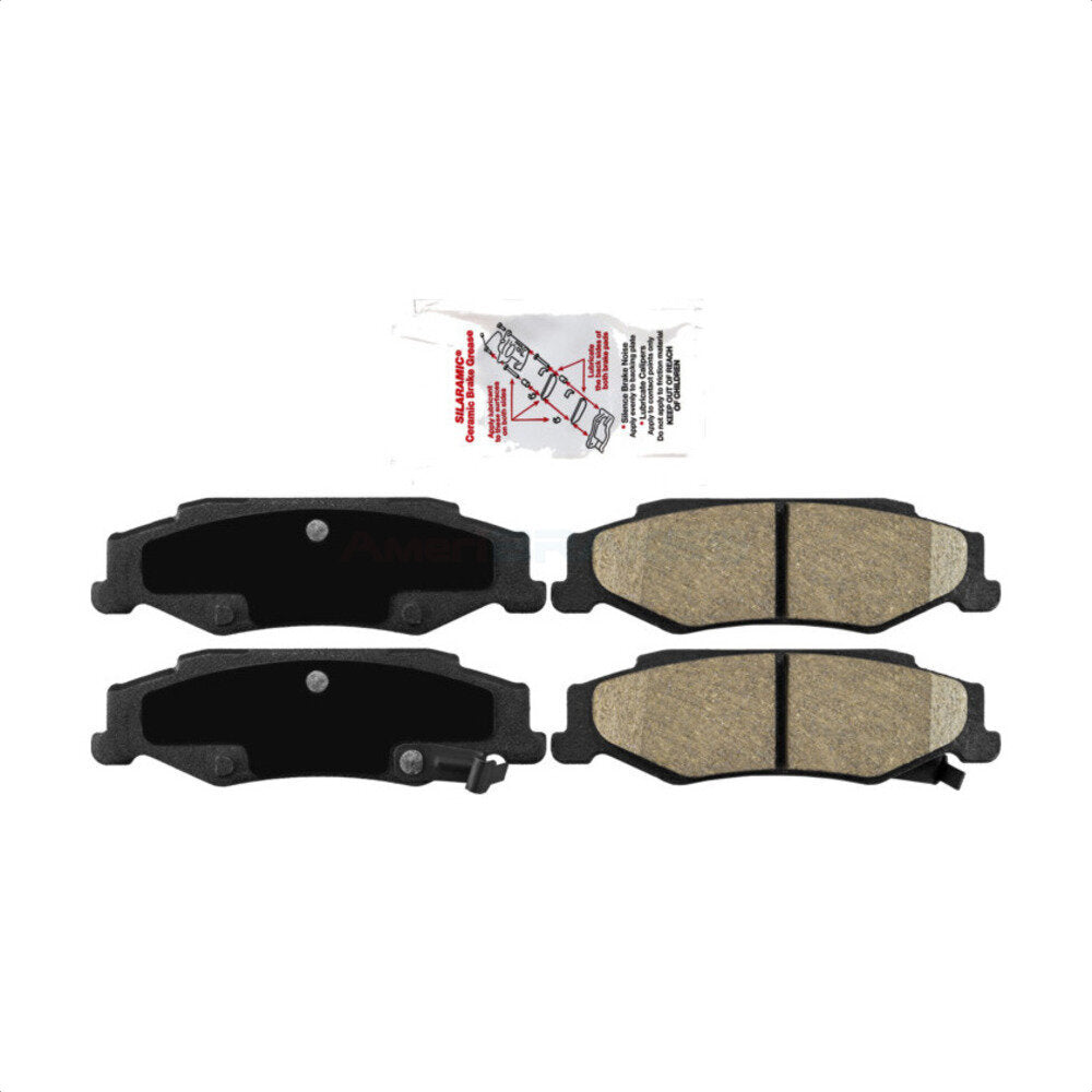 AmeriBRAKES NWF-PRC732 Disc Brake Pad for 1997-2013 Chevrolet Corvette, Cadillac XLR - Rear