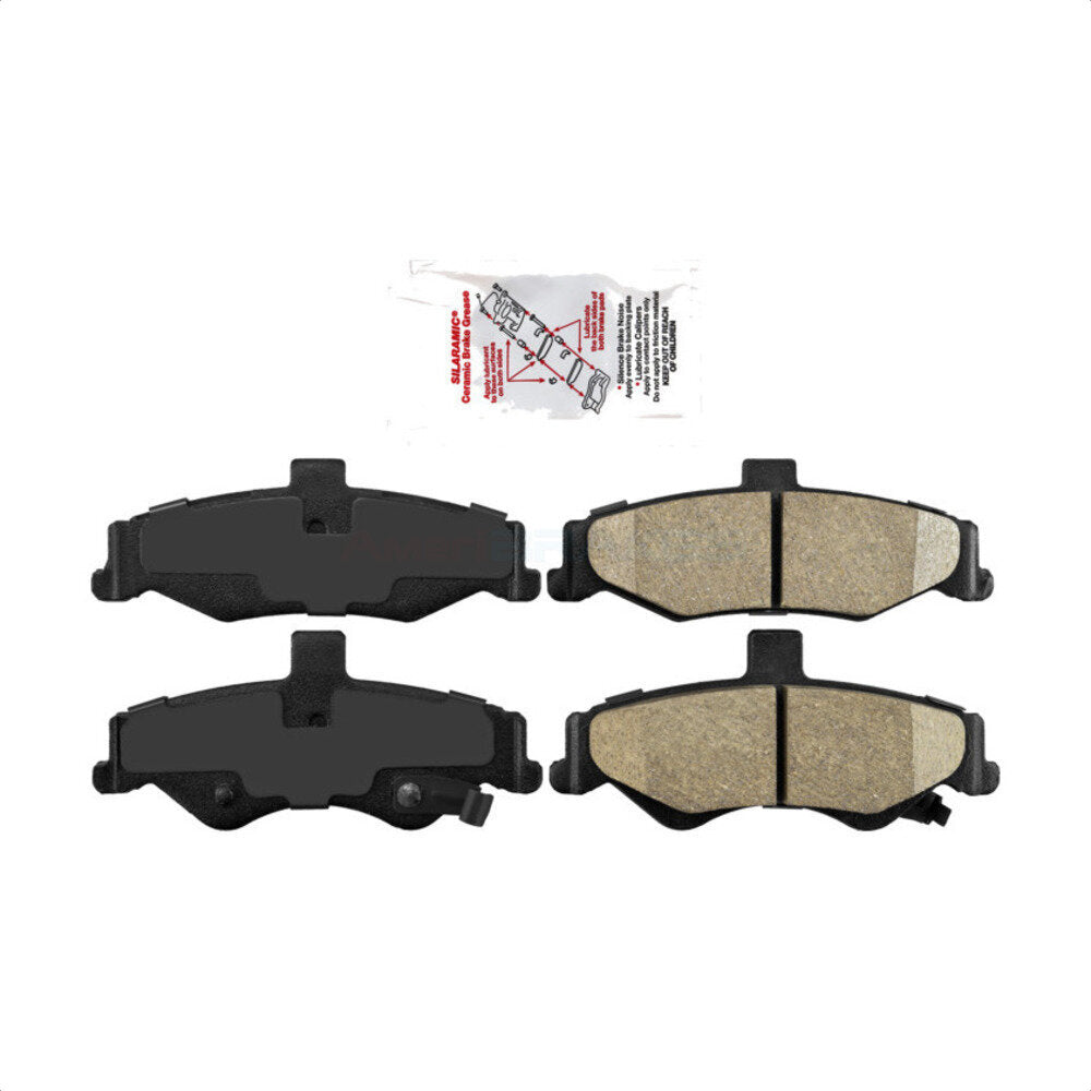 AmeriBRAKES NWF-PRC750 Disc Brake Pad for 1998-2004 Avanti II, Chevrolet Camaro, Pontiac Firebird - Rear