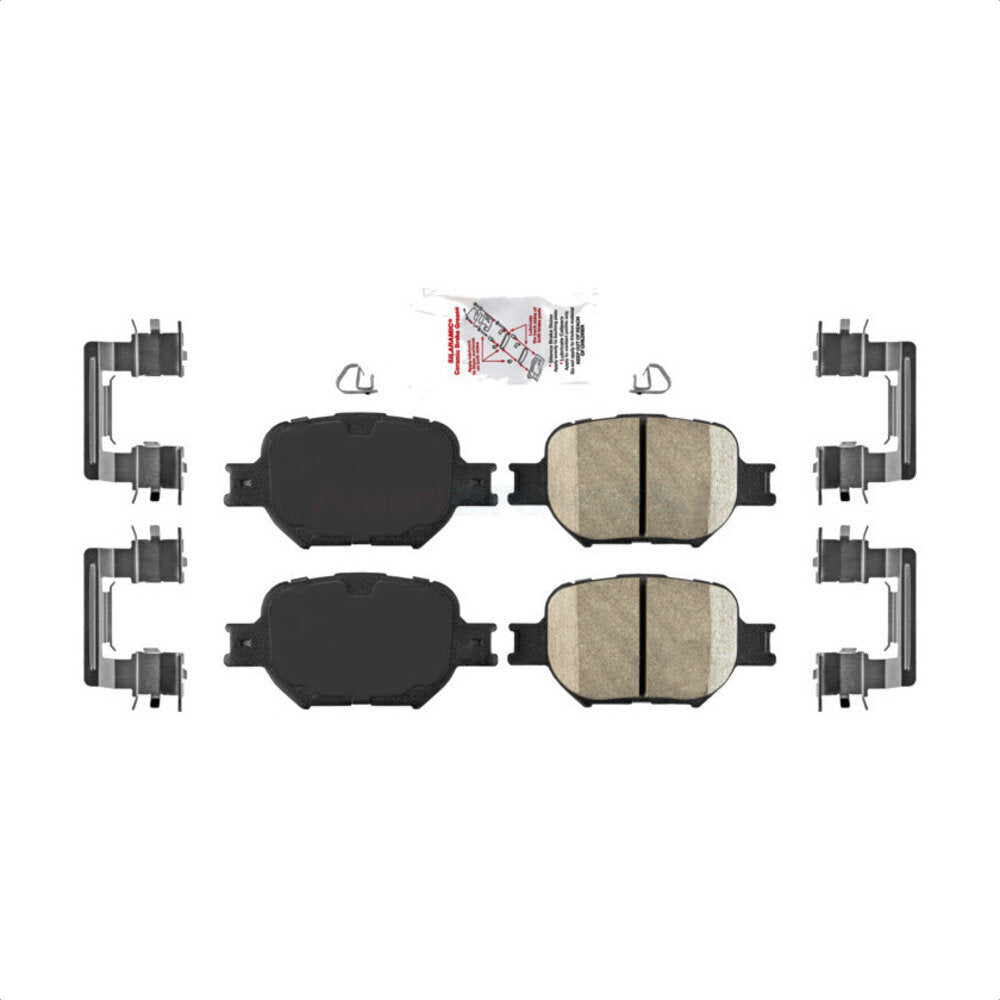 AmeriBRAKES NWF-PRC817 Disc Brake Pad for 2000-2010 Scion tC, Toyota Celica - Front