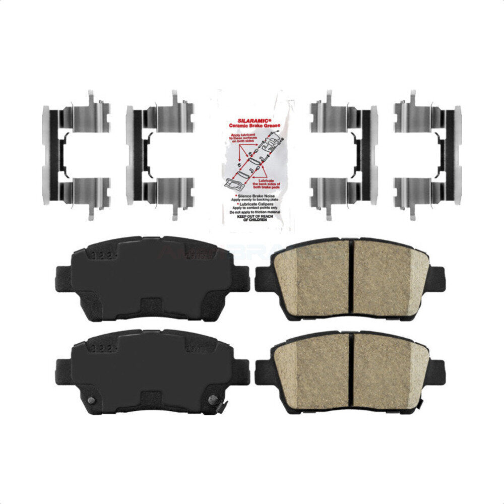 AmeriBRAKES NWF-PRC822 Disc Brake Pad for 2000-2015 Scion iQ, Scion xA, Scion xB - Front