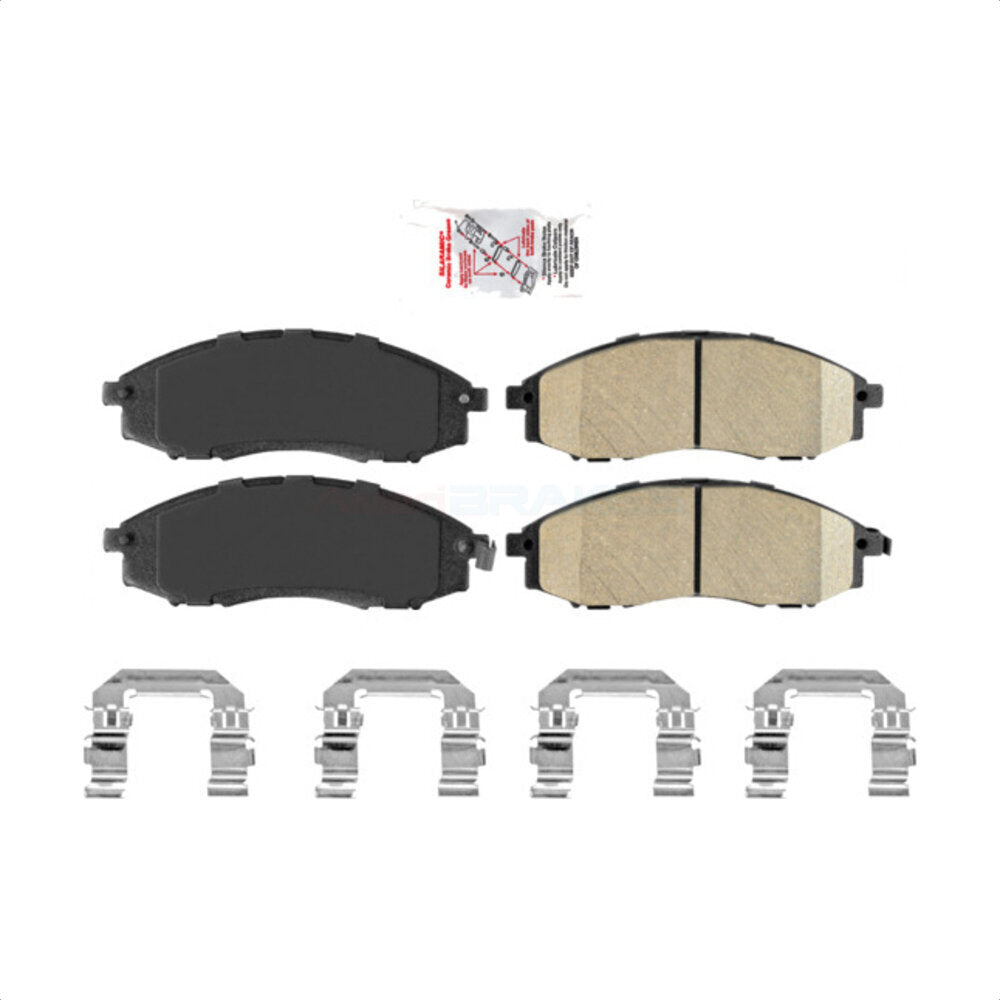 AmeriBRAKES NWF-PRC830 Disc Brake Pad for 2000-2004 Nissan Frontier, Nissan Xterra
