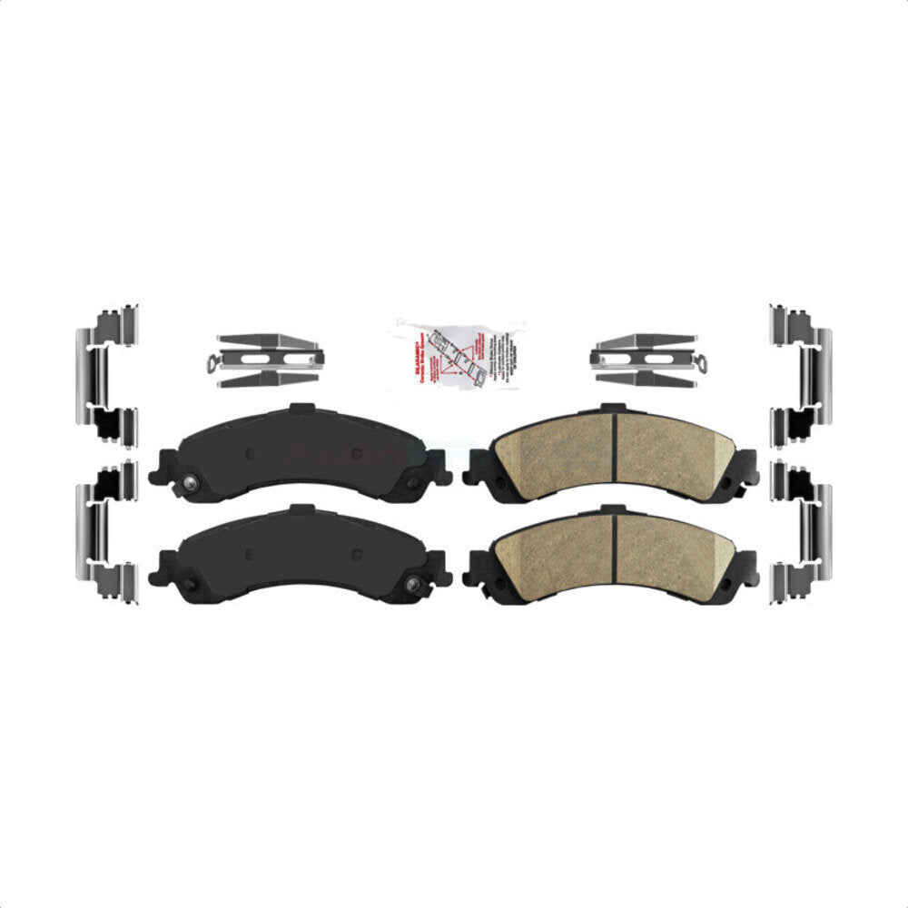 AmeriBRAKES NWF-PRC834 Disc Brake Pad for 2000-2006 Cadillac Escalade, Cadillac Escalade ESV, Chevrolet Avalanche 1500 - Rear