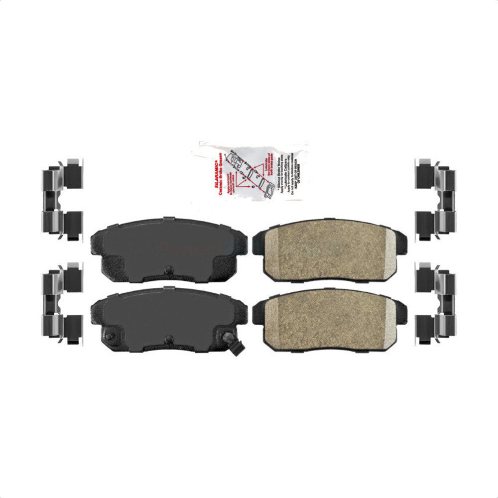 AmeriBRAKES NWF-PRC900 Disc Brake Pad for 2000-2011 Mazda RX-8, INFINITI G20, INFINITI I35 - Rear