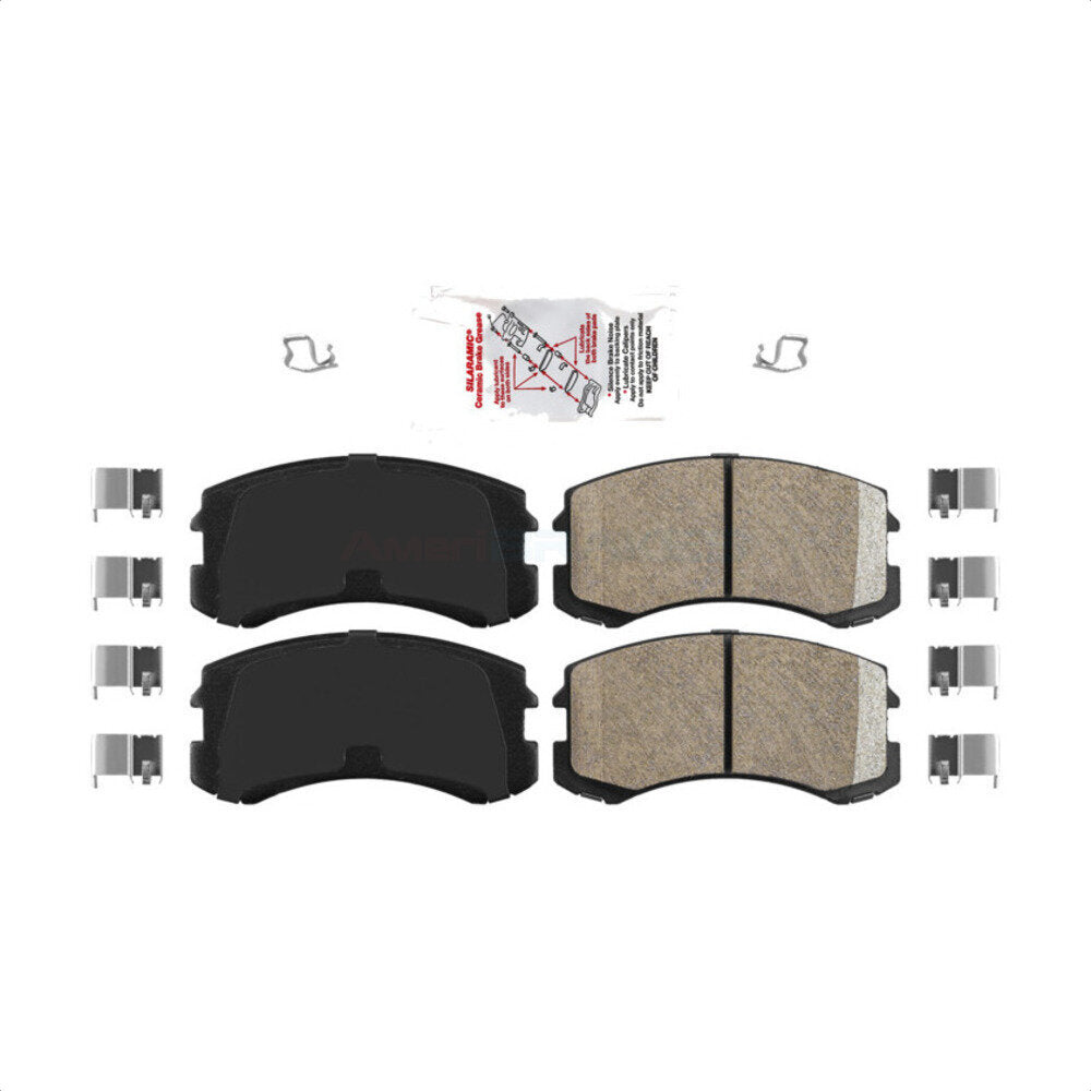 AmeriBRAKES NWF-PRC904 Disc Brake Pad for 2002-2007 Mitsubishi Lancer - Front