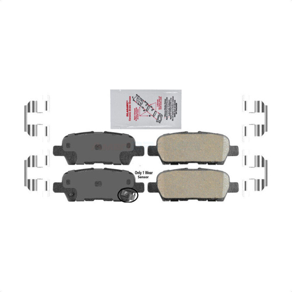 AmeriBRAKES NWF-PRC905 Disc Brake Pad for 2002-2025 Nissan Z, Nissan LEAF, Nissan Altima - Rear