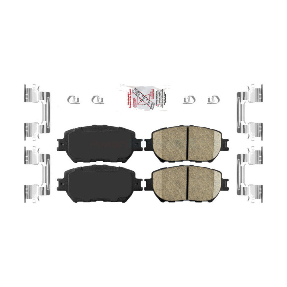 AmeriBRAKES NWF-PRC908 Disc Brake Pad for 2002-2015 Lexus IS250, Lexus GS300, Toyota Camry - Front