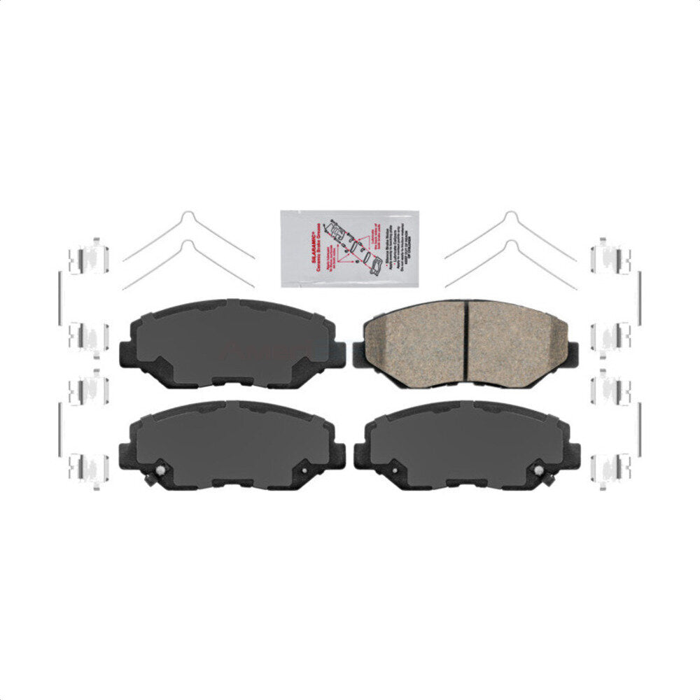 AmeriBRAKES NWF-PRC914A Disc Brake Pad for 2005-2021 Honda Civic, Honda CR-Z, Acura ILX - Front