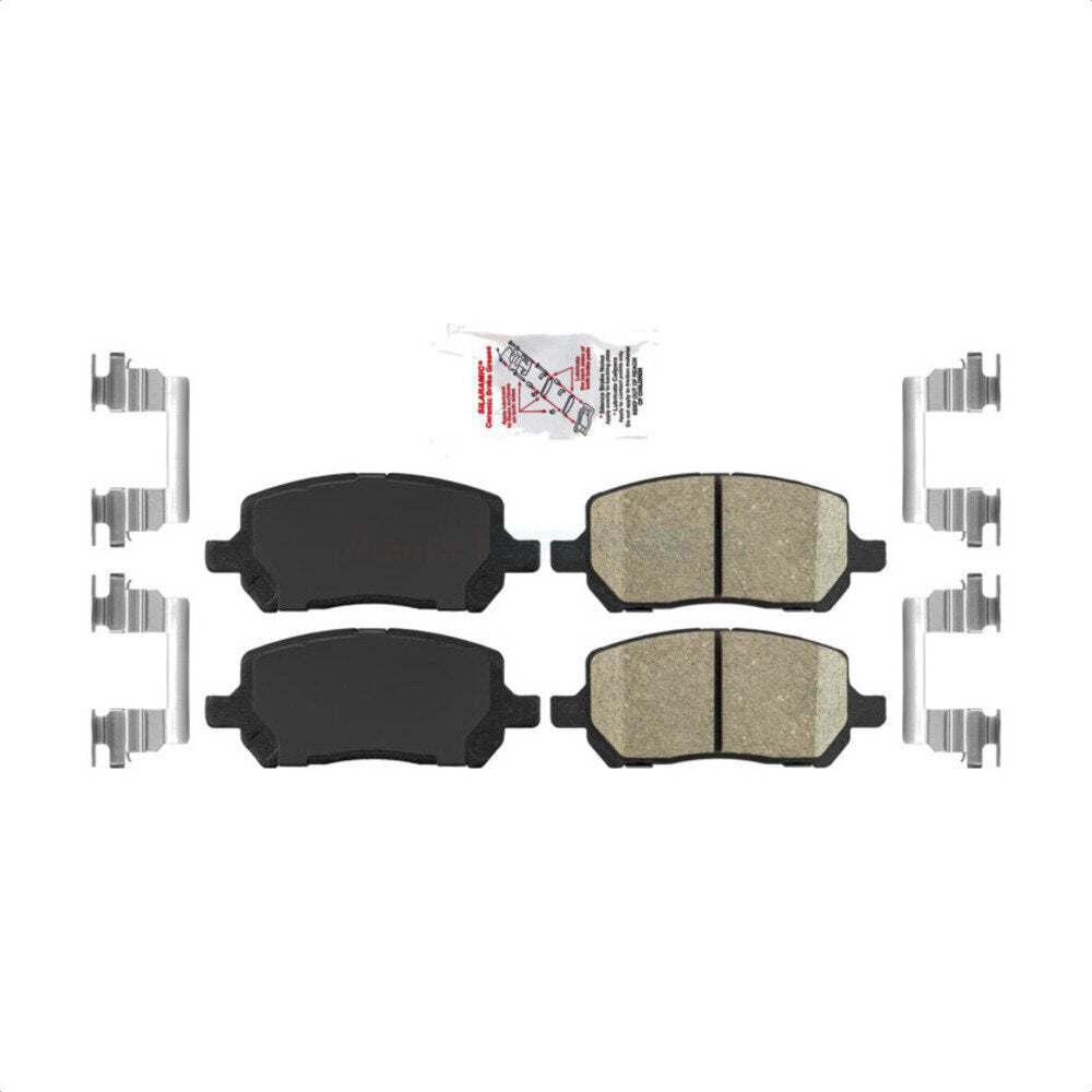 AmeriBRAKES NWF-PRC956 Disc Brake Pad for 2003-2010 Chevrolet Cobalt, Pontiac G5, Pontiac Pursuit - Front