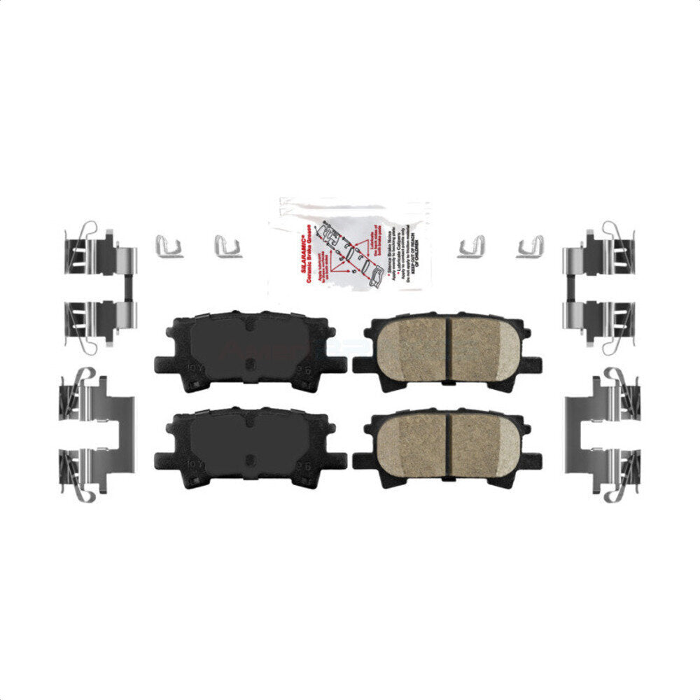 AmeriBRAKES NWF-PRC996 Disc Brake Pad for 2004-2009 Lexus RX350, Lexus RX400h, Lexus RX330 - Rear