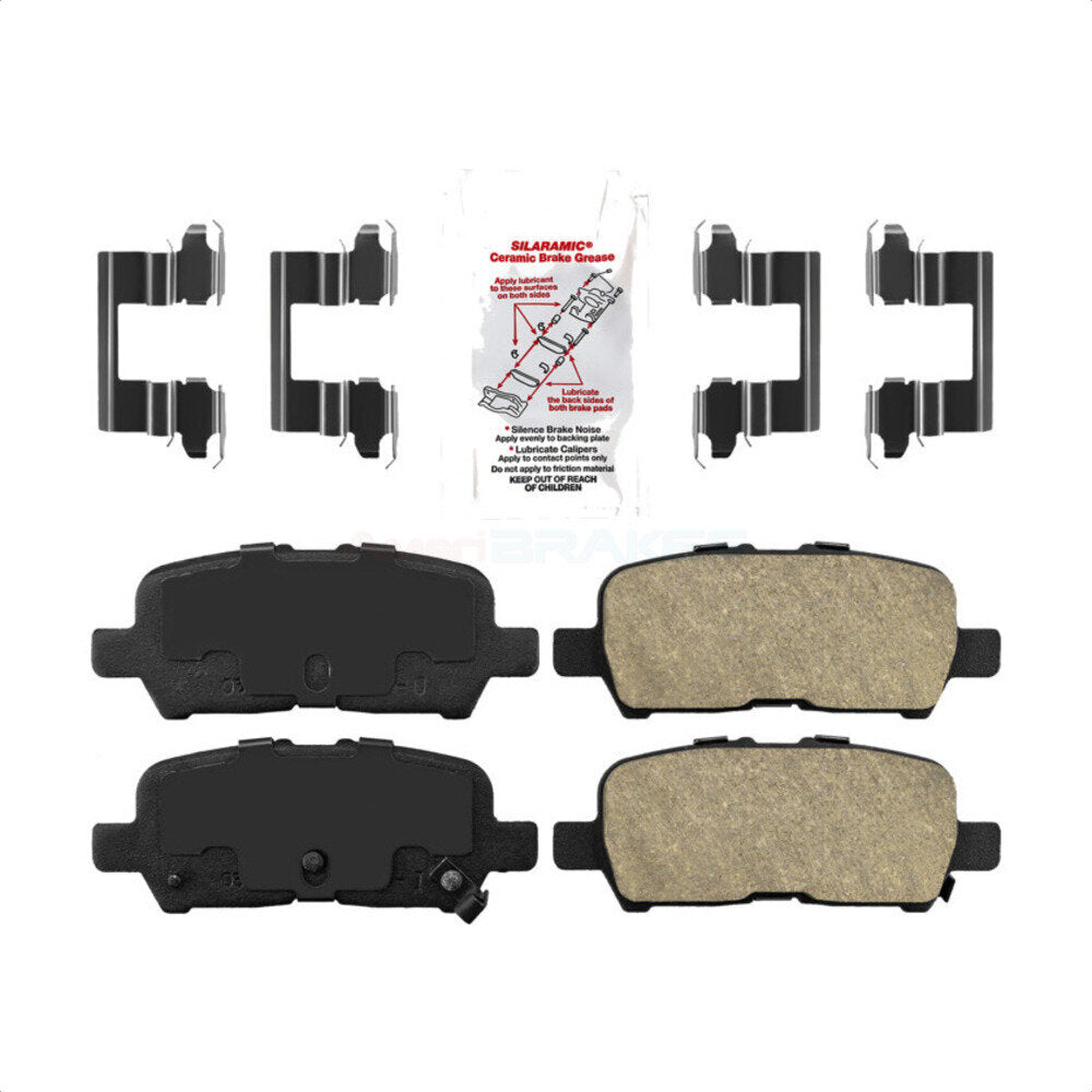 AmeriBRAKES NWF-PRC999 Disc Brake Pad for 2004-2016 Chevrolet Impala Limited, Chevrolet Impala, Buick Allure - Rear