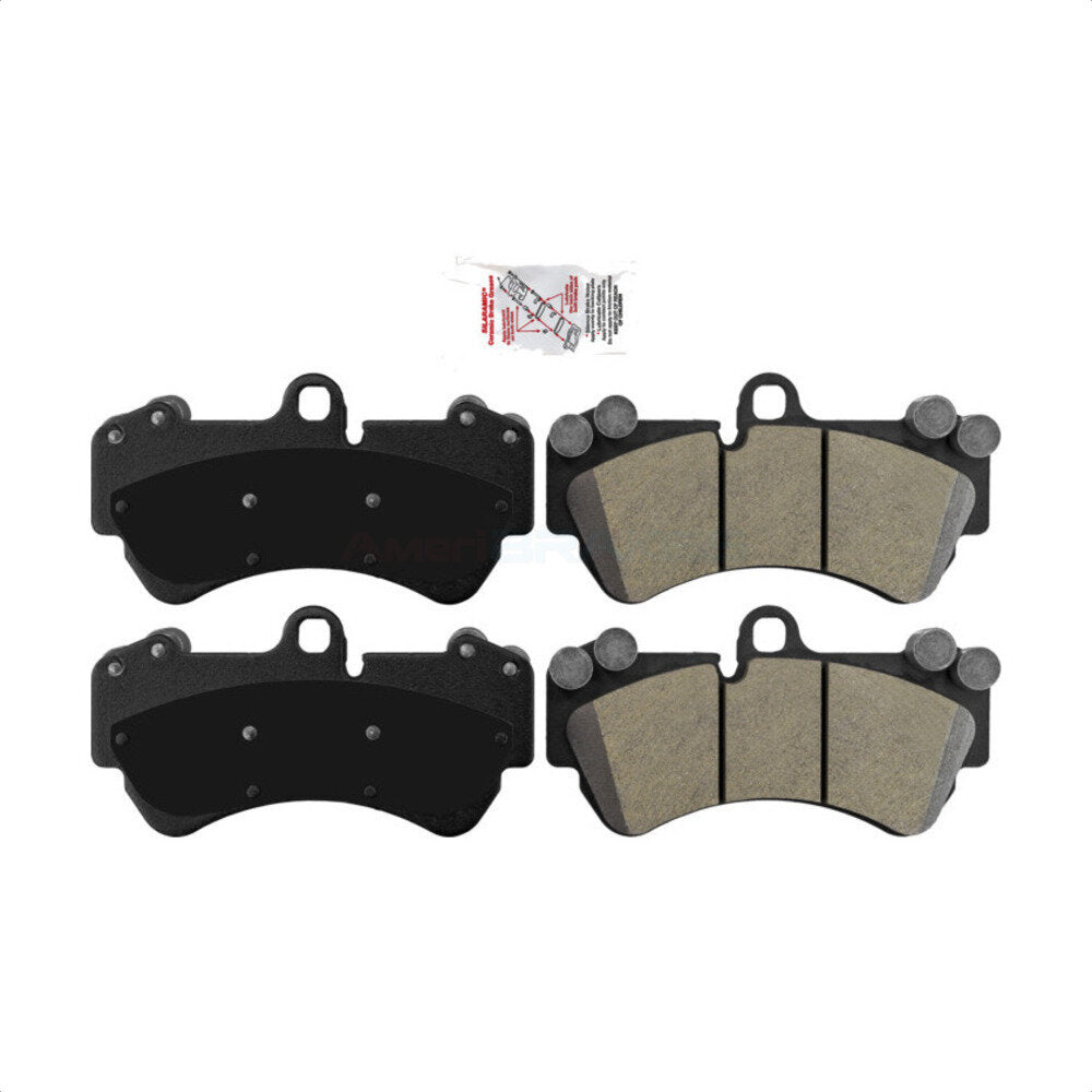 AmeriBRAKES NWF-PRM1007 Disc Brake Pad for 2003-2018 Mercedes-Benz G550 4x4, Porsche Cayenne, Volkswagen Touareg - Front