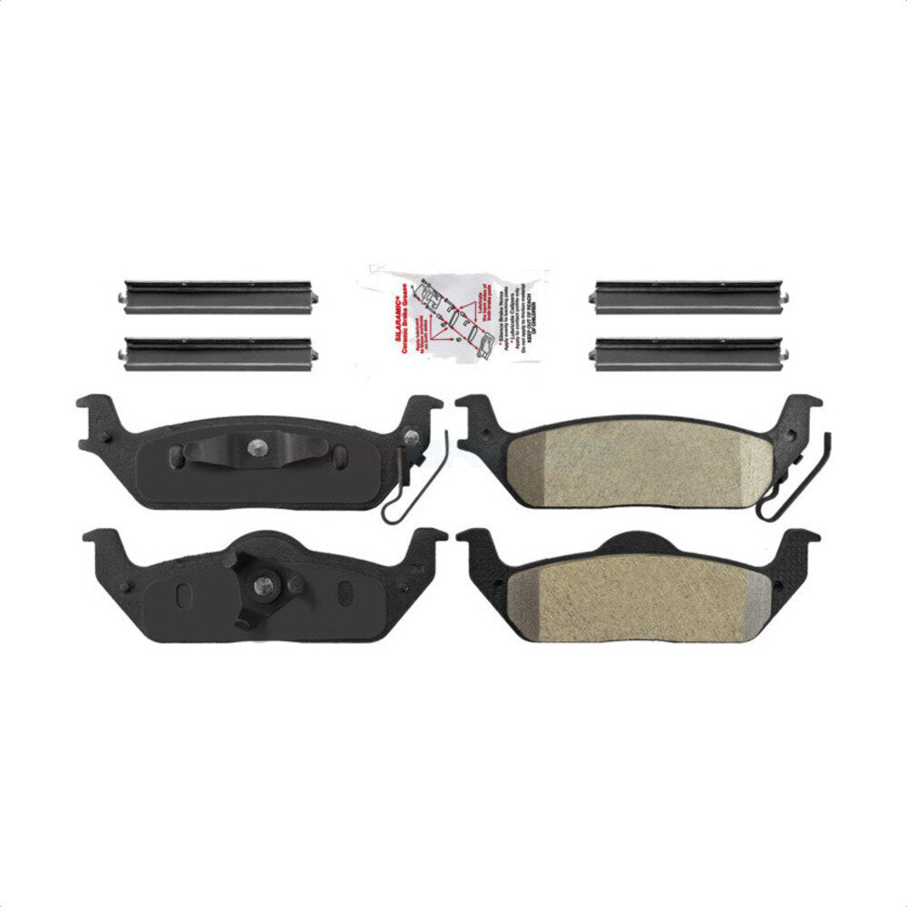 AmeriBRAKES NWF-PRM1012 Disc Brake Pad for 2004-2011 Lincoln Mark LT, Ford F-150 - Rear