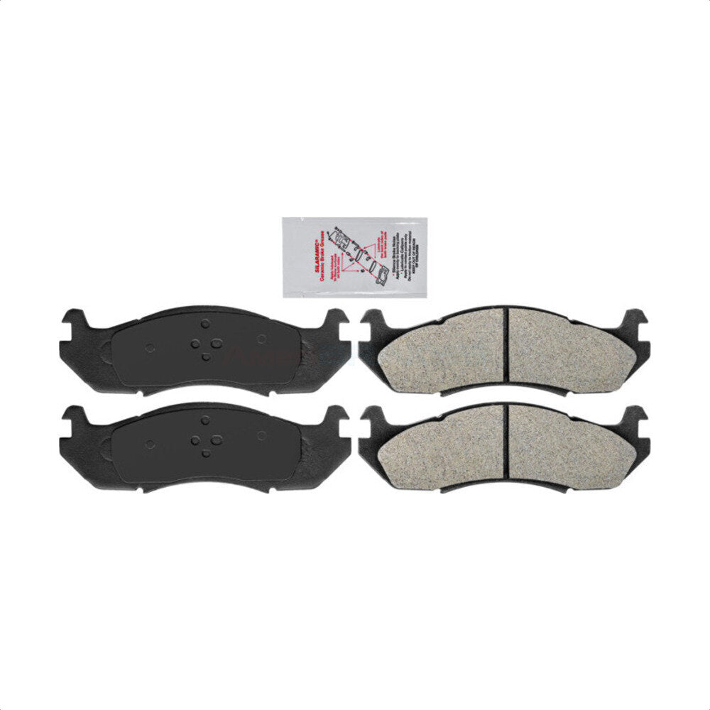 AmeriBRAKES NWF-PRM1025 Disc Brake Pad for 2002-2003 Hummer H1 - Front