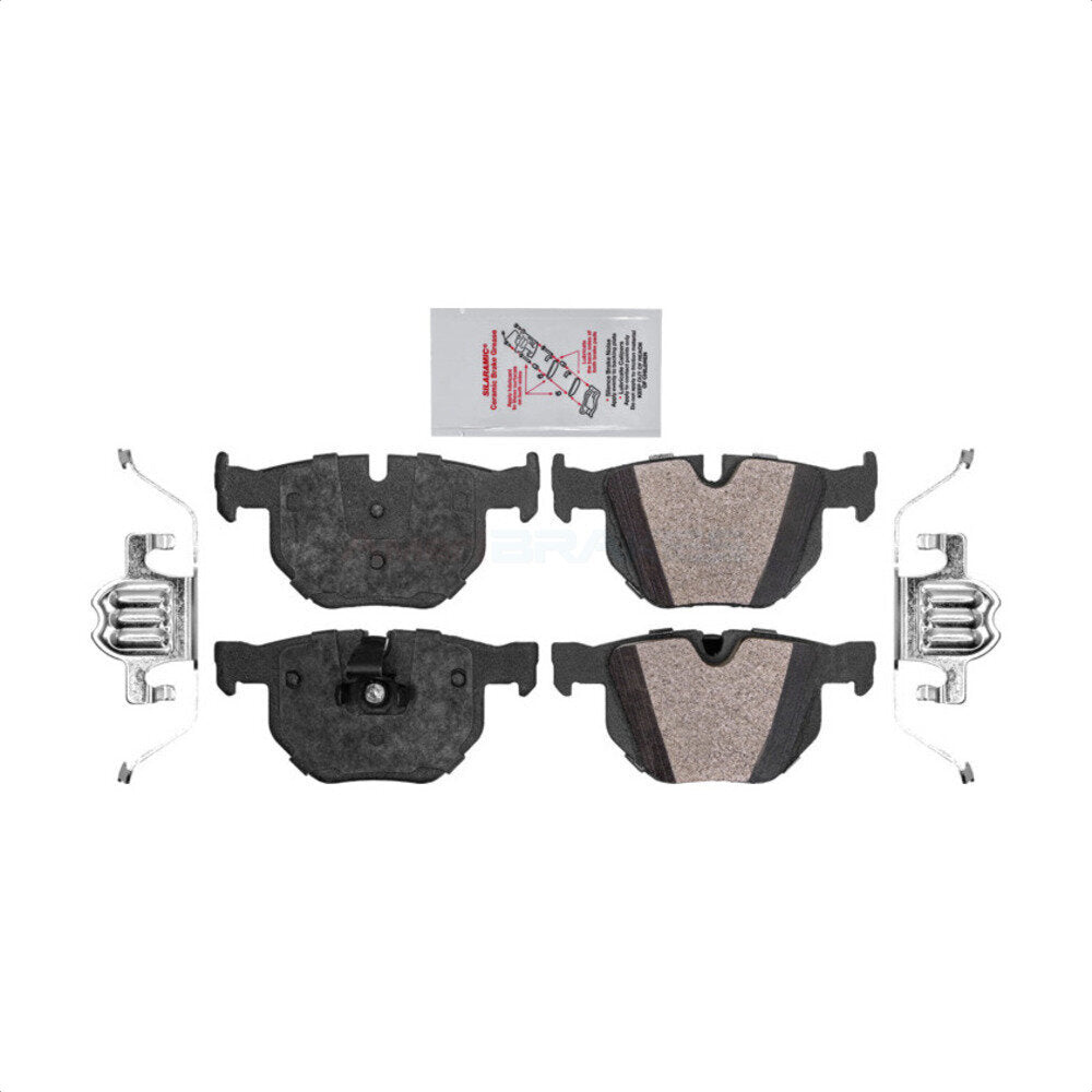 AmeriBRAKES NWF-PRM1042 Disc Brake Pad for 2004-2019 BMW X5, BMW X6, BMW 528i xDrive - Rear